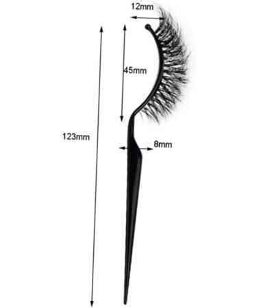 FRCOLOR Set of 3 T-tool eye black stick exhibition stands false display frame easel stand for displaying make-up box salon accessories eyelash applicator - Buy Online on GoSupps.com