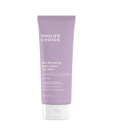Paula's Choice Skin Revealing Body Lotion 10% Aha - Anti Aging Body Peeling for Pimples Pigment Flains & Keratosis Pilaris - With Glycolsic acid & Shea butter - All skin types - 210 ml - Buy Online on GoSupps.com