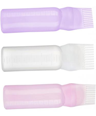 FRCOLOR 3pcs Hair Oil Comb Applicator Set - Ideal for Scalp Treatment Hair Coloring & Hairdressing - Buy Online on GoSupps.com
