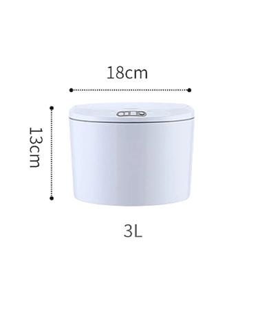 3L Desktop Sensor Trash Can Battery Operated Automatic Mini Waste Basket with Lid for Desk and Vehicle (Size : Style 1) () - Buy Online on GoSupps.com