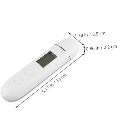 IWOWHERO Skin Tester Skin Hydration Meter Water Oil Monitor Skin Analyzer Girl Skin Care White Plastic Shell - Buy Online on GoSupps.com