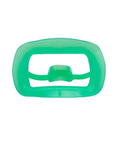 Wuuraa mouth opener cheek roller cheek roller mouth opener mouth prop opener silicone cheek roller mouth opener mouth opener soft retractor examination aid cosmetics dentistry accessories mouth green high temperature res