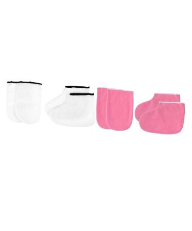2ensembles Bain De Paraffine Pour Mains Et Et Chaussettes Cire Set Pour Soin Spa Domicile