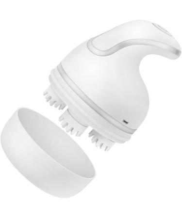 Fomiyes 3 STK Scalp Massager - Electric Head & Neck Massage Device for Relaxation & Physiotherapy - White Head Massage Brush - Buy Online on GoSupps.com