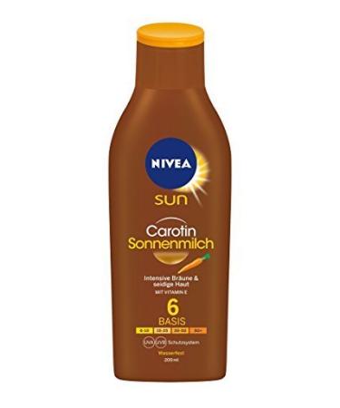 Nivea Sun Carotene Suntan Lotion SPF 6 200 ml by Nivea