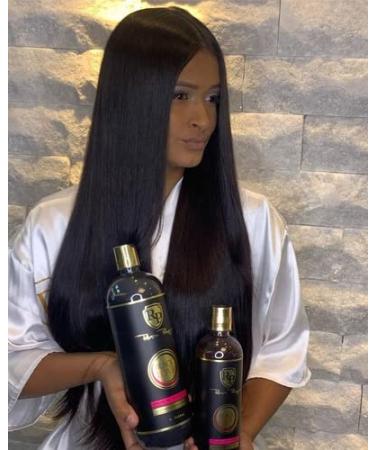 Robson Peluquero Black Love Hair Straightening RP Treatment 1.5L | Brazilian Keratin | Smoothing System for 100% Straight Hair - Buy Online on GoSupps.com
