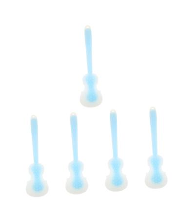 Gleavi 5st impact board for violin manual meridian pattern Meridian massage plates Manual body massage gauge hammer arm massage device massage tab Backlable pebble gel point tab 30x6x0.8cmx5pcs skyblaux5stk