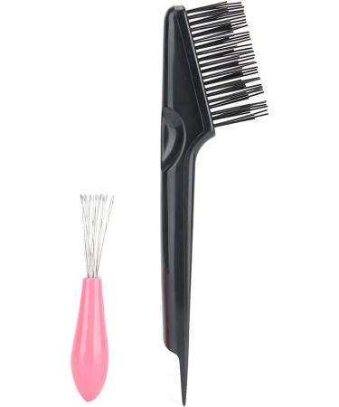 2 Pi ces/ensemble Brosse de Nettoyage de Peigne R sidus Propres Petite Taille Poids L ger Poign e Antid rapante Outil de Salon de Coiffure Domicile pour Salon de (peigne) - Buy Online on GoSupps.com