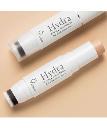 9Wishes Hydra Ampule BB Stick 0.35 Fl.Oz - Moisturizing Korean BB Cream Stick with Foundation Brush - Buy Online on GoSupps.com