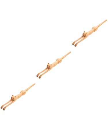 Tovinanna 3st scratch sabberlack Relaxan assistant to relieve back itching portable neck massager Tool back massager in cat shape back massager made of wood body body