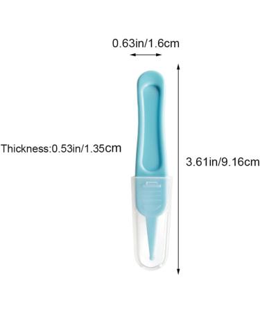 Ustnir 10 Pack Baby Nose Tweezers | Safety Plastic Cleaning Tools for Infants | Round Head Nose Care Tweezers - Buy Online on GoSupps.com