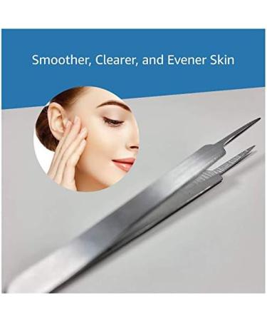 MedBlades Stainless Steel Ingrown Hair Tweezers - Precision Pointed Tip for Men and Women - Surgical Splinter Removal Tool for Ingrown Hair Treatment - Buy Online on GoSupps.com