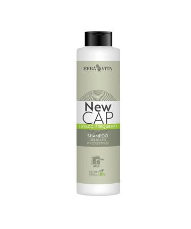 Erba Vita ERBA VITA Newcap Shampoo Frequent Washes Shampoo formulated to cleanse the scalp without depleting hair fibres - 250ml