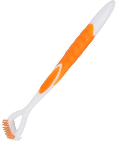 Buy Ergonomic Orange Tongue Scraper - Flexible Cleaner for Fresh Breath | International Shipping - Buy Online on GoSupps.com