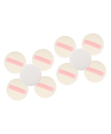 FRCOLOR 10 Pcs Body Puff Puffs Cotton Cosmetic Powder Puff Face Puff Beauty Puff Powder Puff for Body Powder Flocking Powder Setting Powder Puff Blush Makeup Ribbon Dry Puff Girl Miss