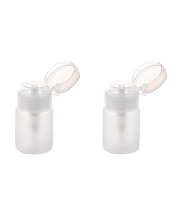 panjin 2X 70Ml Nail Art Makeup Polish Plastic Pump Dispenser Bottle Remover