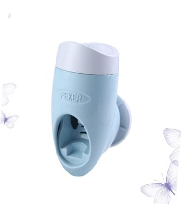 Buy Cabilock Toothpaste Dispenser & Toothbrush Holder - Automatic Toothpaste Tube Squeezer Sky Blue - 2 Pack 7.5x6cm - Perfect for Easy Dental Cleaning - Buy Online on GoSupps.com
