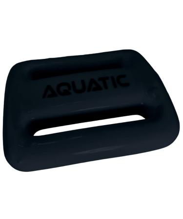 AQUATIC - Dive Weights - 1.1lb or 2.2lb or 3.3lb (0.5Kg or 1Kg or 1.5Kg) - Coated Black for Scuba, Freediving, Spearfishing 1.1lb (0.5Kg)