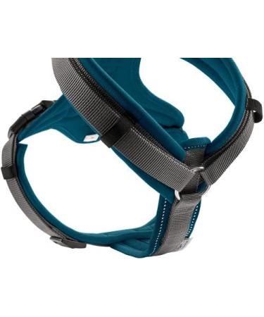 HUNTER Maldon Harness XS-S Petrol/Grey - Premium Dog Harness for Comfortable International Shipping - Buy Online on GoSupps.com