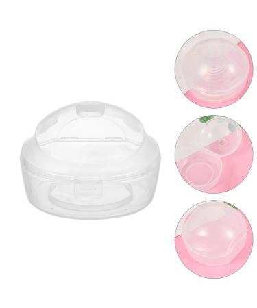 Toyandona 10-Pack Silicone Pacifier Storage Box - Dustproof Transparent Case for Newborn Binkies & Toddler Pacifiers - Buy Online on GoSupps.com