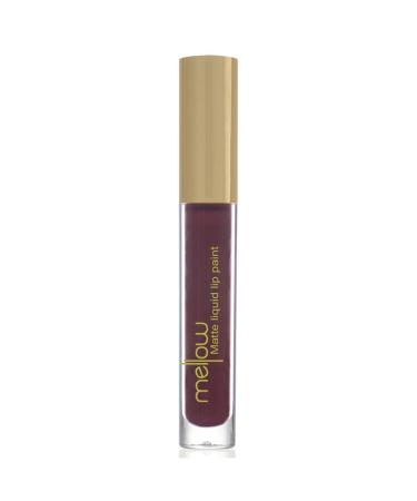 Mellow Liquid Matte Lip Paint (New York) - Highly Pigmented  Smudge Proof & Moisturizing Lip Color Cream - Vegan  Cruelty-Free & Paraben Free Lip Makeup Cosmetics - New York