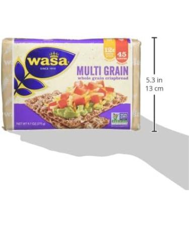 Wasa Flatbread Crispbread Multi Grain 9.7 oz (275 g) - Buy Online on GoSupps.com