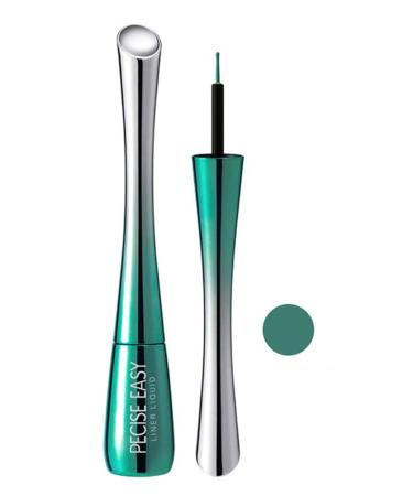Color eyeliner professional liquid eyeliner pen with bright color makeup (green)