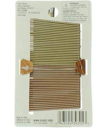 Scunci No Slip Grip Bobby Pins for Blonde Hair - 50 Pack - Buy Online on GoSupps.com