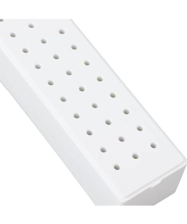 Nail Drill Holder & Dustproof Organizer Box - Portable Manicure Tools for Salons | International Shipping - Buy Online on GoSupps.com