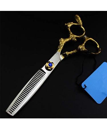 Hair Cutting Scissors 6 Inch Professional Japan 440c Gold Dragon Handle Hair Scissors Haircut Scissor Thinning Barber Makas Cutting Shears Hairdresser Scissors Set - Buy Online on GoSupps.com