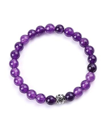 Raindrop Volcanic Stone Couple Handwasher Ball Map Stone Energy Stone Black Magnet Bracelet (Color : 7)