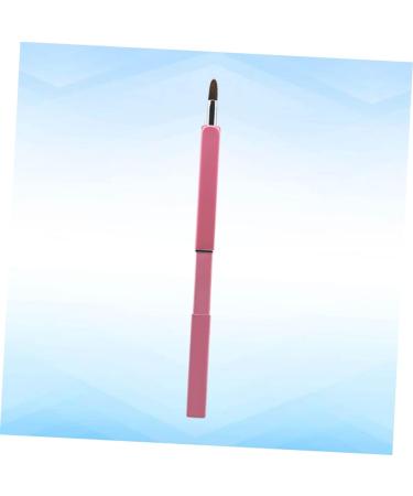 Didiseaon Lip Scrub Brush Lipstick Stick Travel Retractable Travel Makeup Brush 9.3*1cm Pink - Buy Online on GoSupps.com