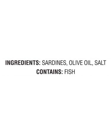 Crown Prince Skinless Boneless Sardines in Olive Oil 3.75oz Cans (Pack of 12) - Premium Quality Seafood - Buy Online on GoSupps.com
