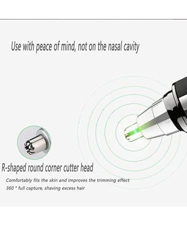 Professional Ear and Nose Hair Trimmer - Painless Battery-Operated Clipper for Men & Women | Easy to Use Eyebrow & Beard Hair Grooming - Buy Online on GoSupps.com
