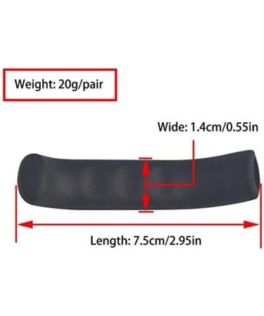 2 Pair Silicone Gel Bicycle Brake Lever Sleeves - Anti-Slip Handle Protection Cover (Black) - Buy Online on GoSupps.com