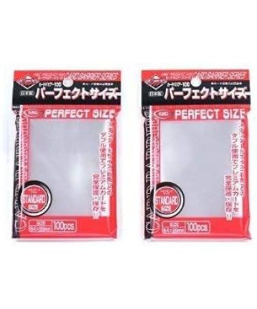 KMC 100 Card Barrier Perfect Size Soft Sleeves - 6 Packs - Buy Online on GoSupps.com