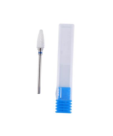 minkissy Electric Nail File Carbide Bit Nail Art Drill Bits Tools Cuticle Clean Nail Drill Bit Carbide Nail Drill Bit Electric Rotary Nail File Bit Power Tools Hard Grinding Head To Rotate medium As Shown