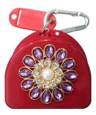 Zumoe Decorated Retainer Case - Sunset - Red