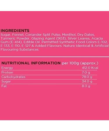 Delight Foods Traditional Churans Mukhwas & Paan - Hygienically Packed (Bambaiyya Mix Mukhwas 300G) - Buy Online on GoSupps.com