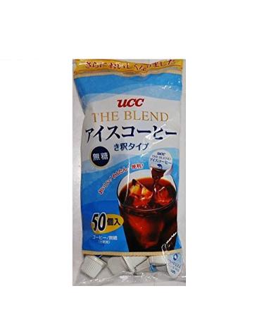 Capacity is easy to UCC ice coffee potion type 50 pieces delicious cafe au lait