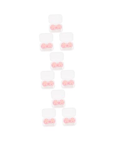 Healvian 9 STK Contact lens container Contact case clear container case contact lens boxing container for contact lens portable container glass case bracket storage box plastic