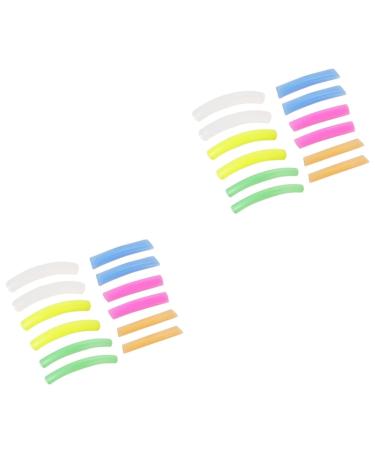 Beavorty 2 Sets Eyelash Grafting Gasket Lash Curler Refill Eyelash Lifting Rods Eyelash Curler Pads Eyelash Curler Cushion Lash Lifting Shield Pads Lifting Eye Lash Pad Lashes Make up Tool