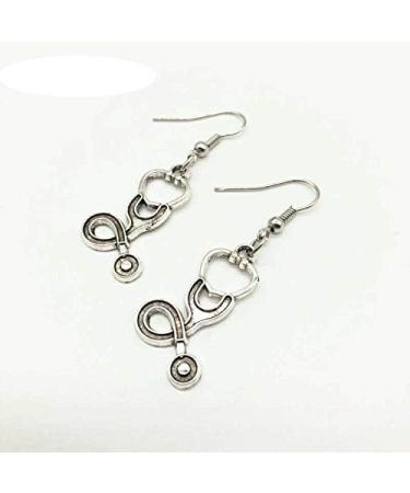 Stethoscope & Syringe Earrings - Ambulance Earrings | 2 Pairs - International Shipping Available - Buy Online on GoSupps.com
