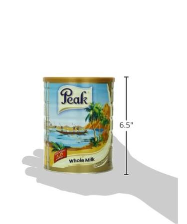 Peak Dry Whole Milk Powder 900g (31.7 oz) - Packaging May Vary | Pure and Natural Full Cream Milk Powder - Buy Online on GoSupps.com
