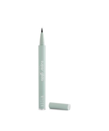 WYCON cosmetics WYCON Cosmetics Super Glide Eyeliner Black in a waterproof pen with a fine tip and precise line