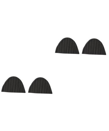 FOMIYES 2 Pairs Sneaker Heel Stickers Back High Heel Grips Shoe Filler Heel Grips Liner Heel Cushions Shoe Inserts Adhesive Heel Pads Shoe Insoles Razor Gelt Carpet Foot
