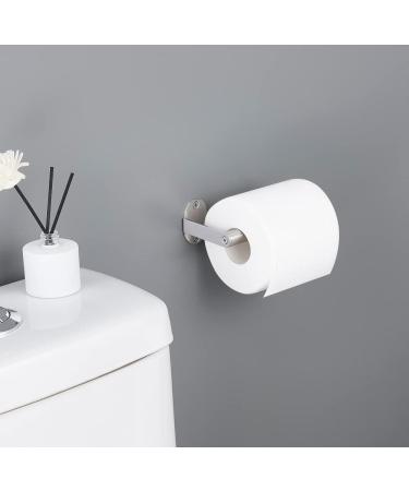 Vinobbi Modern Wall-Mounted Toilet Paper Holder - Stainless Steel 304 Satin Brushed Finish - Buy Online on GoSupps.com