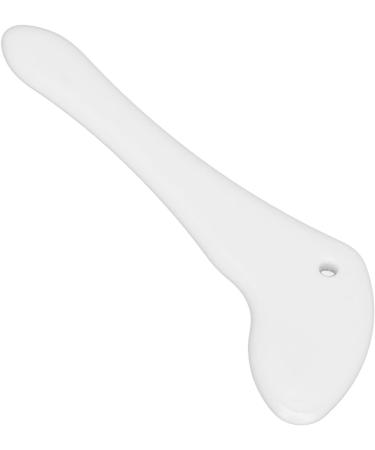 Gua Sha Board - Ceramic White Glazed Scraping Massager | Premium Face & Body Healthcare Tool - Buy Online on GoSupps.com