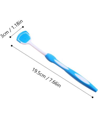 PopetPop Tongue Cleaning Brushes - 2-Piece Set for Adults | Effective Tongue Scraper & Coating Removal Tools - Buy Online on GoSupps.com