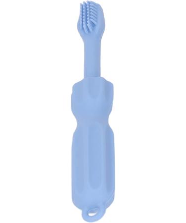 Buy Baby Silicone Molar Toothbrush - Safe Easy to Clean & Attractive for Babies (Blue) - Buy Online on GoSupps.com